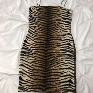 Animal Print Mini dress